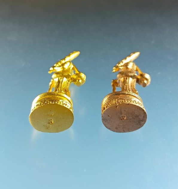 พระสีวลี พระอรหันต์ ปางธุดงค์พร้อมเครื่องอัฐบริขาร รุ่นสร้างพระวิหาร ปี52 วัดนก กรุงเทพมหานคร