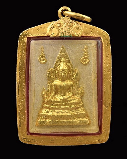 เคาะเดียวครับ พระคำข้าวรุ่นสองปิดทอง พร้อมเลี่ยมทอง