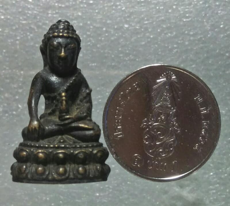 พระกริ่งสุริยุปุราคา ปุณญาวชิโร วัดป่าเลิงจาน  มหาสาคาม 