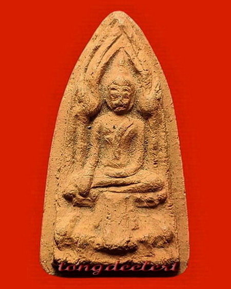 	พระขุนแผนพิมพ์กลาง(พิมพ์โคนสมอ) หลวงปู่ดี วัดเทวสังฆาราม จ.กาญจนบุรี เจ้าของฉายาเจ้าชู้วัดเหนือ