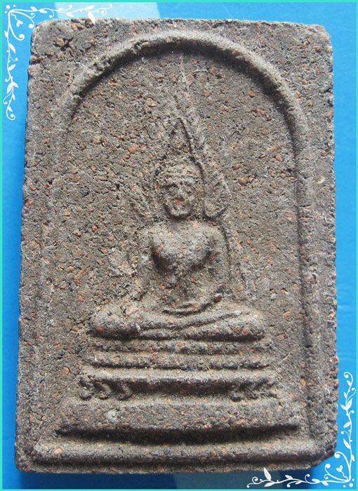 ..ลป.คำดี วัดป่าภูธรพิทักษ์ พระพุทธชินราชภูธร เนื้อผงว่าน หลังยันต์..