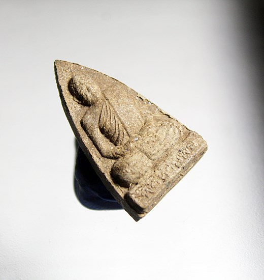 E305 พระผงหลวงปู่หนูพิน อคฺคเสโน วัดขนาบนาก จ.นครศรีธรรมราช สภาพสวยๆ