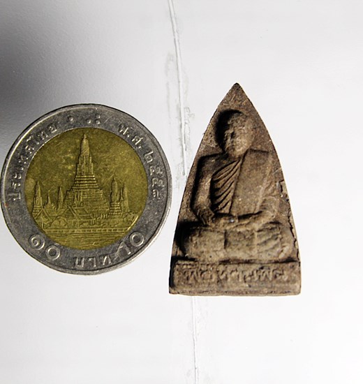 E305 พระผงหลวงปู่หนูพิน อคฺคเสโน วัดขนาบนาก จ.นครศรีธรรมราช สภาพสวยๆ