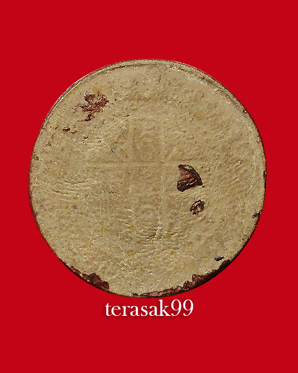 พระปิดตาพิมพ์จันทร์ลอย พระเจ้าห้าพระองค์ ลงรักปิดทอง หลวงพ่อสำลี วัดห้วยยาง ชลบุรี ปี 2508