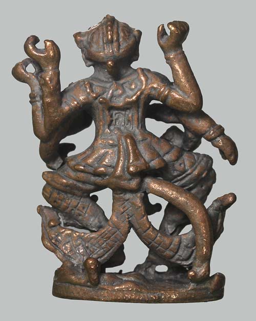 หนุมาน 8 กร รุ่นแรก เนื้อนวโลหะ!!! หลวงพ่อแล วัดพระทรง เพชรบุรี!!!