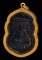 เหรียญเสมาหลวงพ่อทบธัมมปัญโญ เนื้อทองแดงรมดำ วัดพระพุทธบาทชนแดน ปี2516
