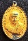 เหรียญพระครูพิชัย วัดคอกหมู หลังหลวงพ่อทอง วัดราชโยธา เนื้อทองแดงชุบทองปี 2513