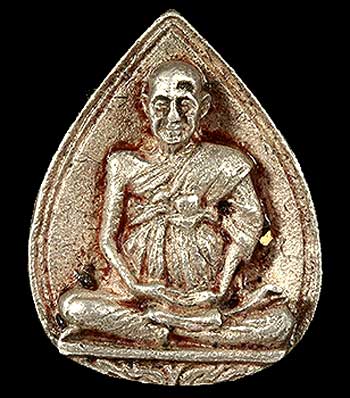 รูปเหมือนหล่อฉีด เนื้อเงิน ปี๒๕๓๗ สมเด็จฯพระพุฒาจารย์โต วัดระฆังฯ