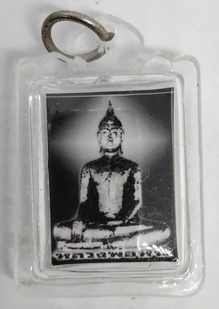 รูปถ่ายหลวงพ่อโม-หลวงพ่อหิน วัดจันทนาราม จ.ชัยนาท