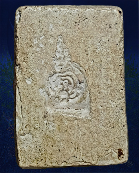 พระสมเด็จ พระครูสุพจน์ วัดสุทัศน์ รุ่นอินโดจีน ปี2484 พิมพ์ไกเซอร์ (เศียรโต) หลังยันต์