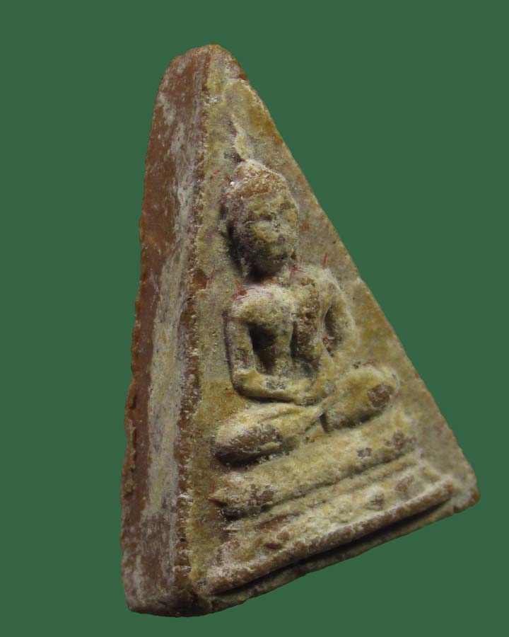 พระนางพญา วัดบ่อวิน หลังยันต์เฑาะว์ ปี 2516 จ. ชลบุรี (หลวงปู่ทิมปลุกเสก)