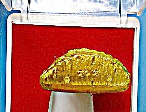  พระรูปเหมือนปั๊ม หลวงตาแหวน ทยาลุโก รุ่นแรก (ไตรมาส 56) เนื้อทองฝาบาตร ติดเกศา จีวร มีจาร สวยแชมป์ 