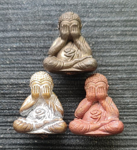 พระปิดตาสิริคุตโต ๒๕๖๖..รวม ๓ องค์ กล่องเดิม..ลป.อุดมทรัพย์ วัดเวฬุวันธรรมาราม จ.ศรีสะเกษ / ส่ง ems 