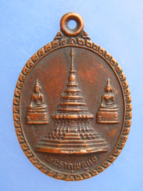 เหรียญพระธาตุพลูแช่ จ.น่าน ปี2529