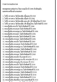 ไก่หางพวงจิ๋ว วัดโคกเสือ มวลสารหลวงพ่อปาน วัดบางนมโค