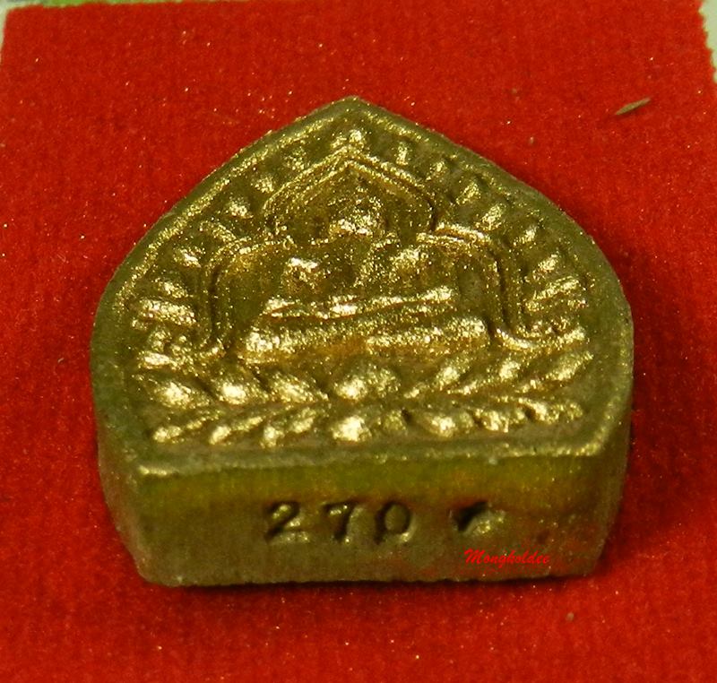 พระผงเจ้าสัว รุ่นเจ้าสัว 91 หลวงพ่อท้วม เขมจาโร วัดศรีสุวรรณ จ.สุราษฎร์ธานี No.270