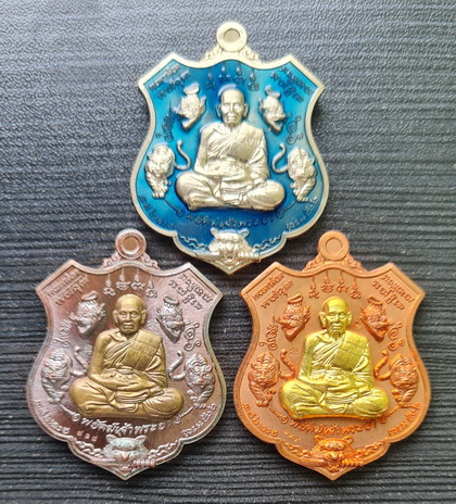 พยัคฆ์เจ้าพระยา ๒๕๖๓..รวม ๓ เหรียญ กล่องเดิม..ลพ.พัฒน์ วัดห้วยด้วน จ.นครสวรรค์ / จัดส่ง ems