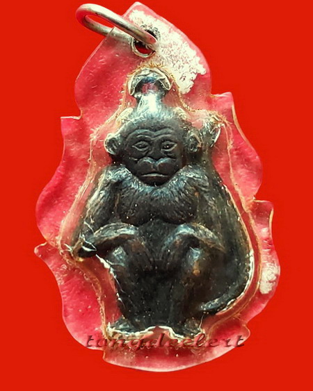 เหรียญพญาลิง วัดเขากะอางค์ จ.กาญจนบุรี ปี 2536