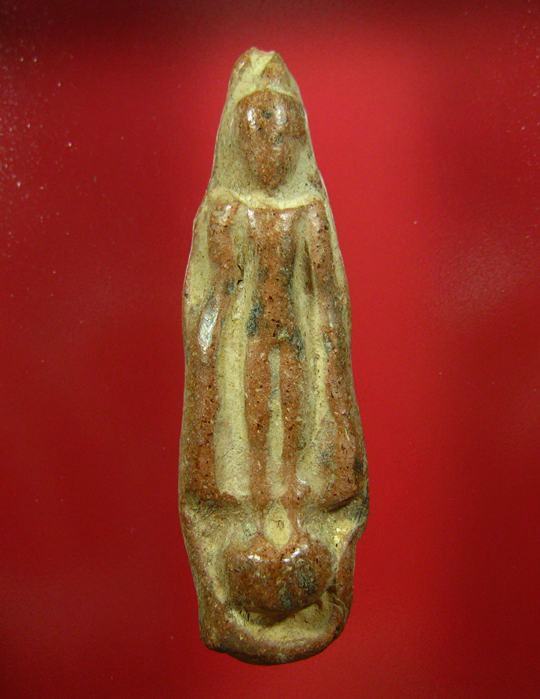 พระเนื้อดิน เนื้อสวยเก่า ไม่ทราบที่ครับ