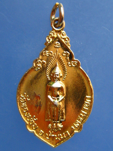 เหรียญพระพุทธ หลัง พระวุฒิกรอุดมคุณ วัดทองย้อย จ.นครนายก ปี2520