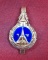 แหนบที่ระลึกงานเทศกาลฉลององค์พระปฐมเจดีย์ กะไหล่ทองลงยา