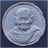 พระรูปเหมือนเนื้อผงจันทร์ลอย ๑๐๐ ปี พ่อท่านคลิ้ง วัดถลุงทอง จ.นครศรีธรรมราช พ.ศ.๒๕๒๘