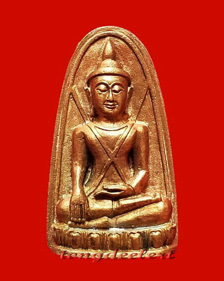 พระบุเรงนอง หลวงพ่ออุตตมะ วัดวังก์วิเวการาม จ.กาญจนบุรี ฉลองอายุ 84 ปี เนื้อทองแดง สวยมากค่ะ