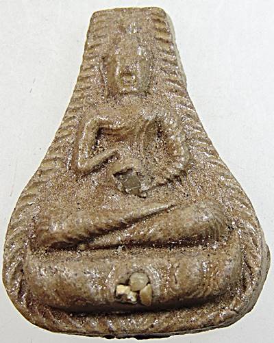 พระผงฝังพระธาตุ พลอย