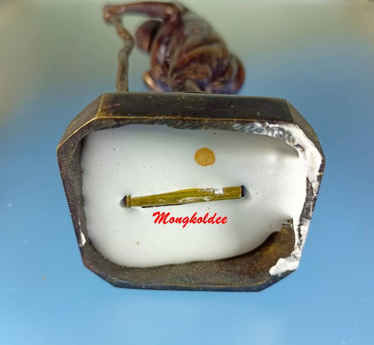 พ่อปู่ชูชกมหาลาภ แบกทรัพย์สมบัติ บูชา 5 นิ้ว พระอาจารย์เล็ก วัดถลุงทอง จ.นครศรีธรรมราช No.318