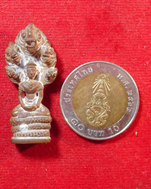  พระนาคปรกเนื้อโลหะ ไม่ทราบที่