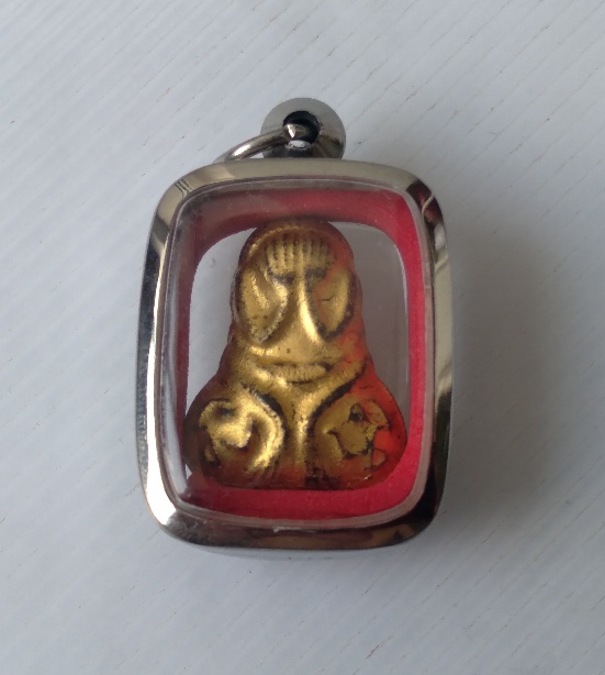 พระปิดตานะหัวเข่าเจ้าคุณผล วัดหนัง ก.ท.ม.