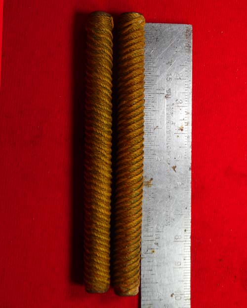   ตะกรุดโทนคู่หลวงพ่อทอง วัดบ้านโนนยาง จังหวัดอุดรธานี