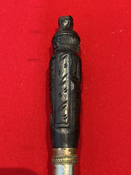 มีดด้ามฤาษีแกะ วัดเกาะเค็ดนอก ปราจีนบุรี