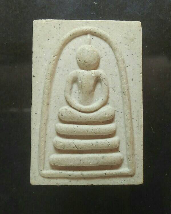 พระสมเด็จหลวงพ่อแพ วัดพิกุลทอง สิงห์บุรี ตะกรุด 2 ดอก