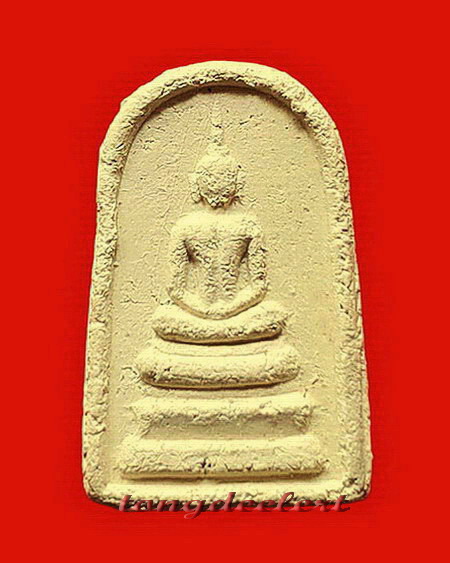 พระสมเด็จนิวิฐสมาจารย์ หลวงปู่เหรียญ วัดหนองบัว จ.กาญจนบุรี ปี 2497 สวยมากค่ะ