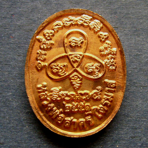 T11.3 เหรียญพระนาคปรกเล็ก เนื้อทองแดง ลพ.สาคร ไตรมาส ปี 51#1