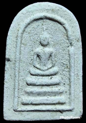 *สมเด็จฯซุ้มโค้ง หลังอุ เนื้อผง ปี๒๔๙๗ หลวงปู่เหรียญ วัดหนองบัว กาญจนบุรี*