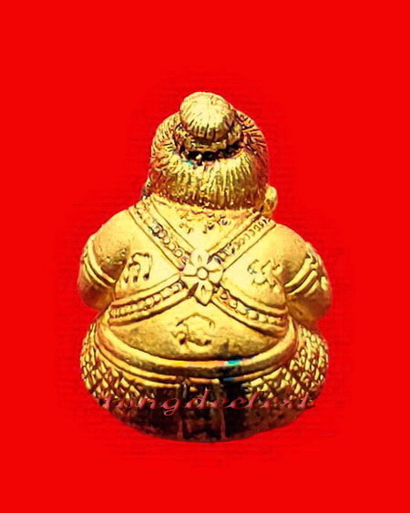 กุมารทองเทวฤทธิ์ หลวงพ่อลำใย วัดทุ่งลาดหญ้า จ.กาญจนบุรี กะไหล่ทอง ฝังตะกรุด 2 ดอก สวยมากค่ะ