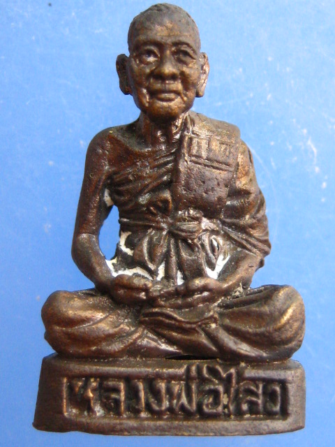 รูปหล่อ หลวงพ่อไสว วัดมณีสรรค์ จ.สมุทรสงคราม