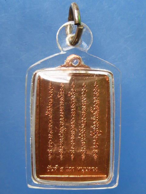 เหรียญ อ.หนู กันภัย หลังยันต์ 5 แถว