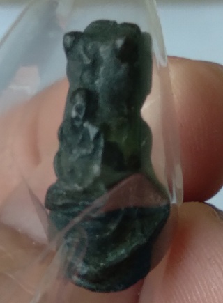 เสือหลวงพ่อปานเนื้อโลหะไม่ทราบรุ่น