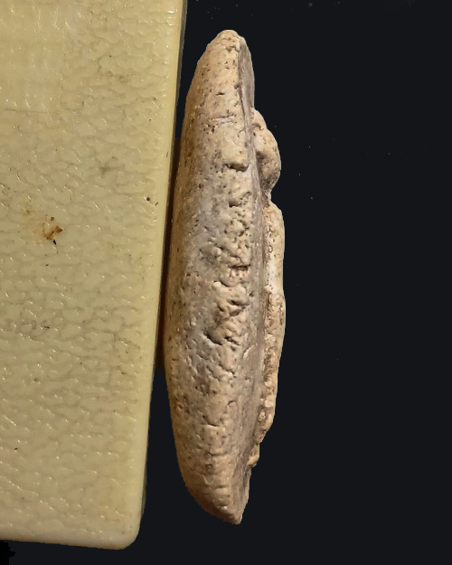 พระผง พิมพ์วันทาเสมา เนื้อขาว ไม่ทราบที่