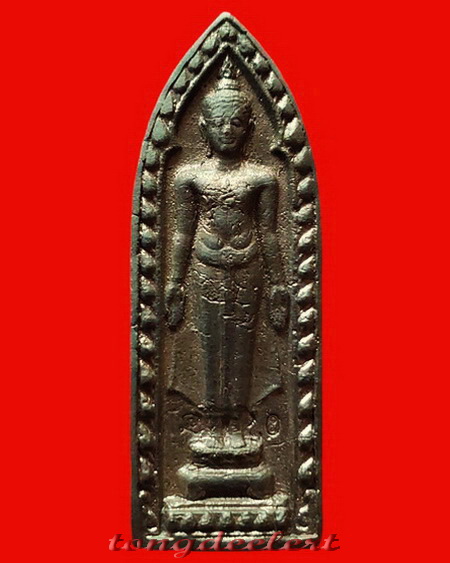 สมเด็จพระร่วงฤทธิโรจน์ปางเปิดโลก หลวงพ่อเล็ก วัดเขาดิน จ.กาญจนบุรี เนื้อนวะ หายาก สวยมากค่ะ