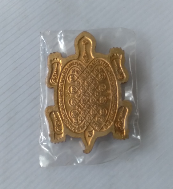 พญาเต่าเรือนหลวงปู่แสน วัดบ้านหนองจิก รุ่นรวมพุทธคุณ สร้างปี2562