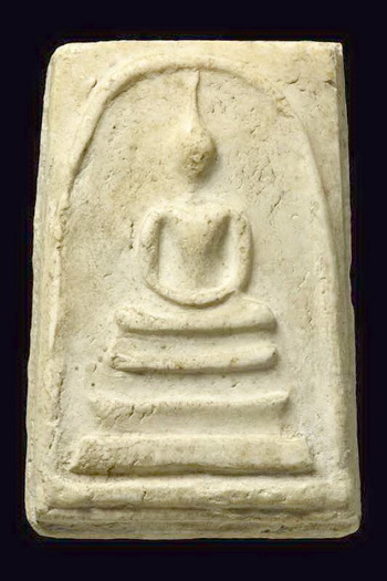 สมเด็จวัดระฆัง100ปี พิมพ์ใหญ่ ไข่ปลาเลือน บล็อคแรกหนา พร้อมกล่องCosmo บัตรพระแท้