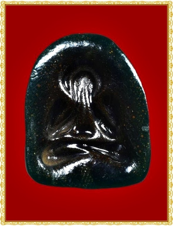 พระปิดตาหลวงพ่อปาน วัดเครือวัลย์ พิมพ์โบราณหลังแบบ ยุคต้น สภาพสวย