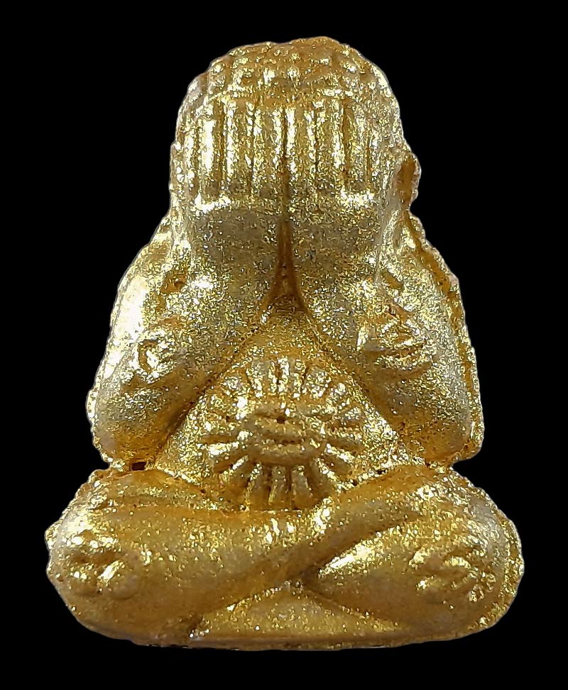 พระปิดตา หลวงปู่อุดมทรัพย์ วัดเวฬุวันธรรมวิหาร จ.ศรีสะเกษ รุ่นเสาร์ห้า ปี64 หลวงปู่มหาศิลาปลุกเสก