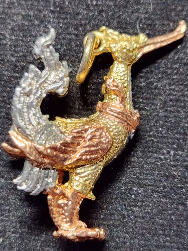 วัดพระทรง  เพชรบุรี พญาหงษ์ หลวงพ่อแล ปี 2536 เนื้อทองผสม 3K