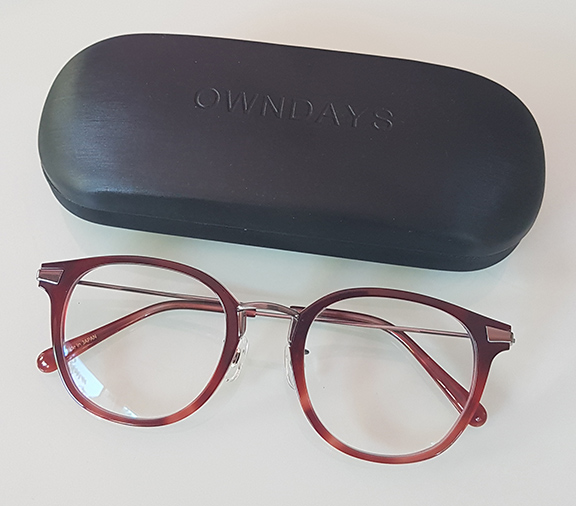 Sale50%แว่นตา OWNDAYS ของใหม่ John Dellinger ปกติ 5,990บาททรง UNISEX กรอบใส่ได้ทั้งชายหญิงพร้อมกล่อง