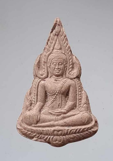 พระพุทธชินราช สมเด็จพระญาณสังวรฯ วัดบวรนิเวศวิหาร กทม. เนื้อผง ปี2534